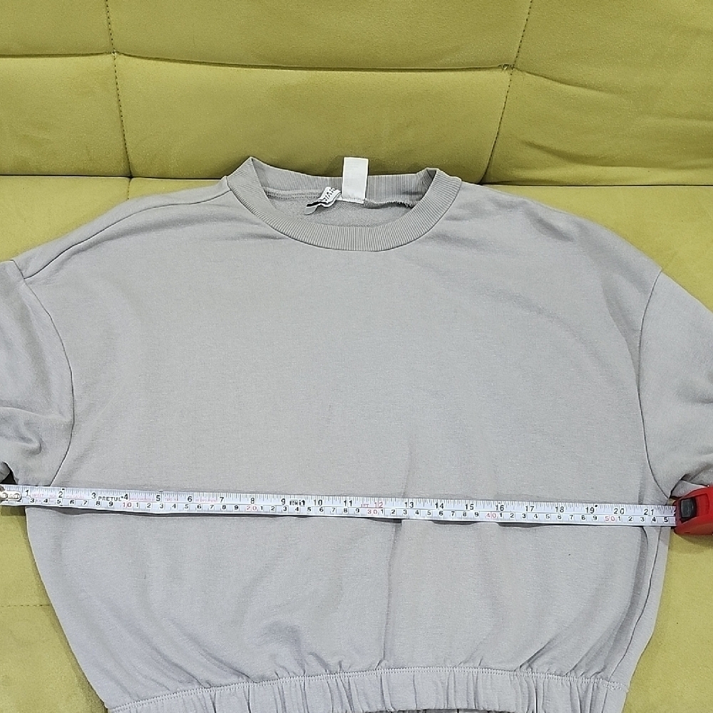 H&M Light Gray Women's Sweatshirt - Picture 7 of 8